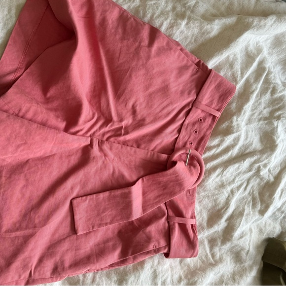 Pink Zara Linen Shorts - S - Picture 1 of 4